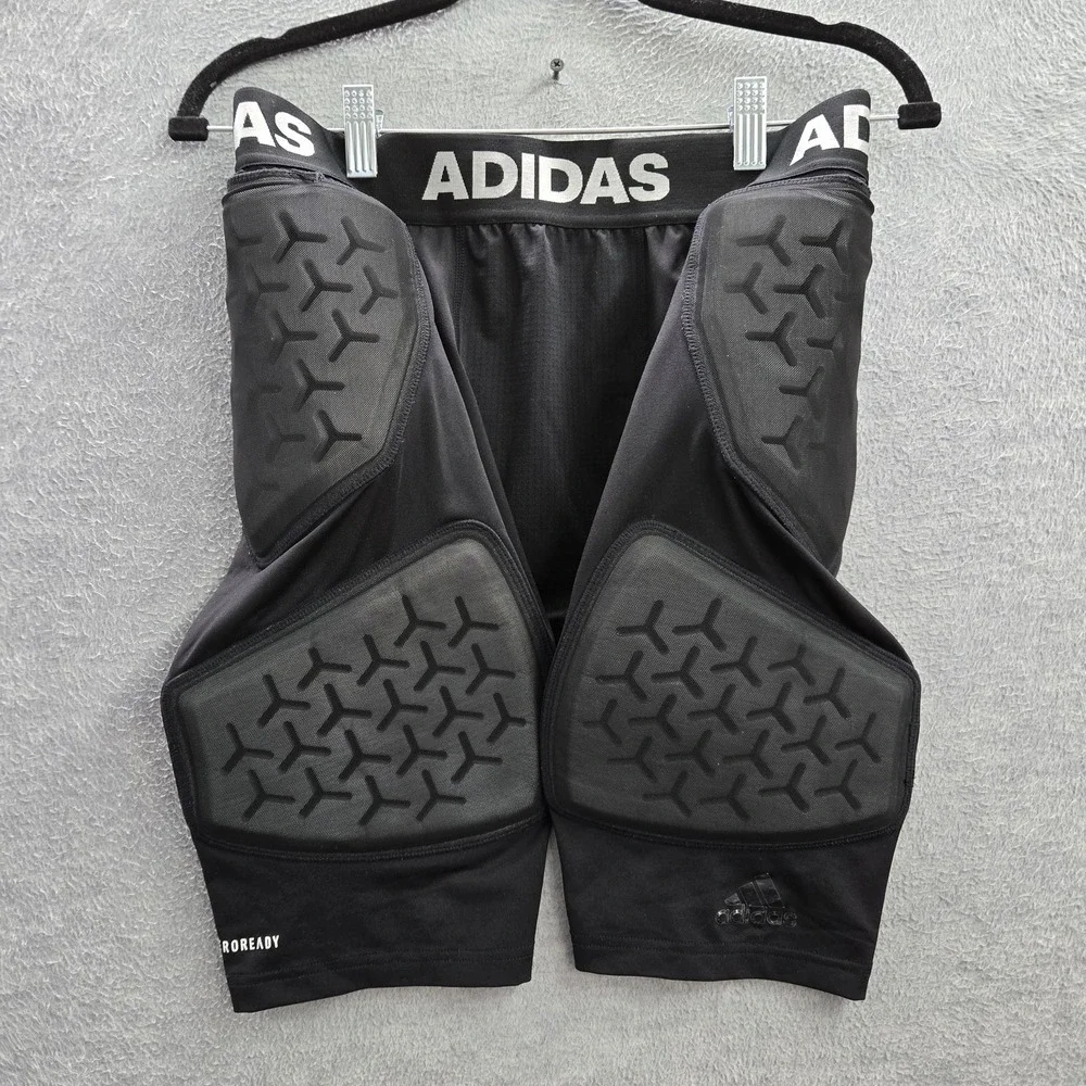 Adidas Men Shorts M Black Compression‎ Padded Short Football 